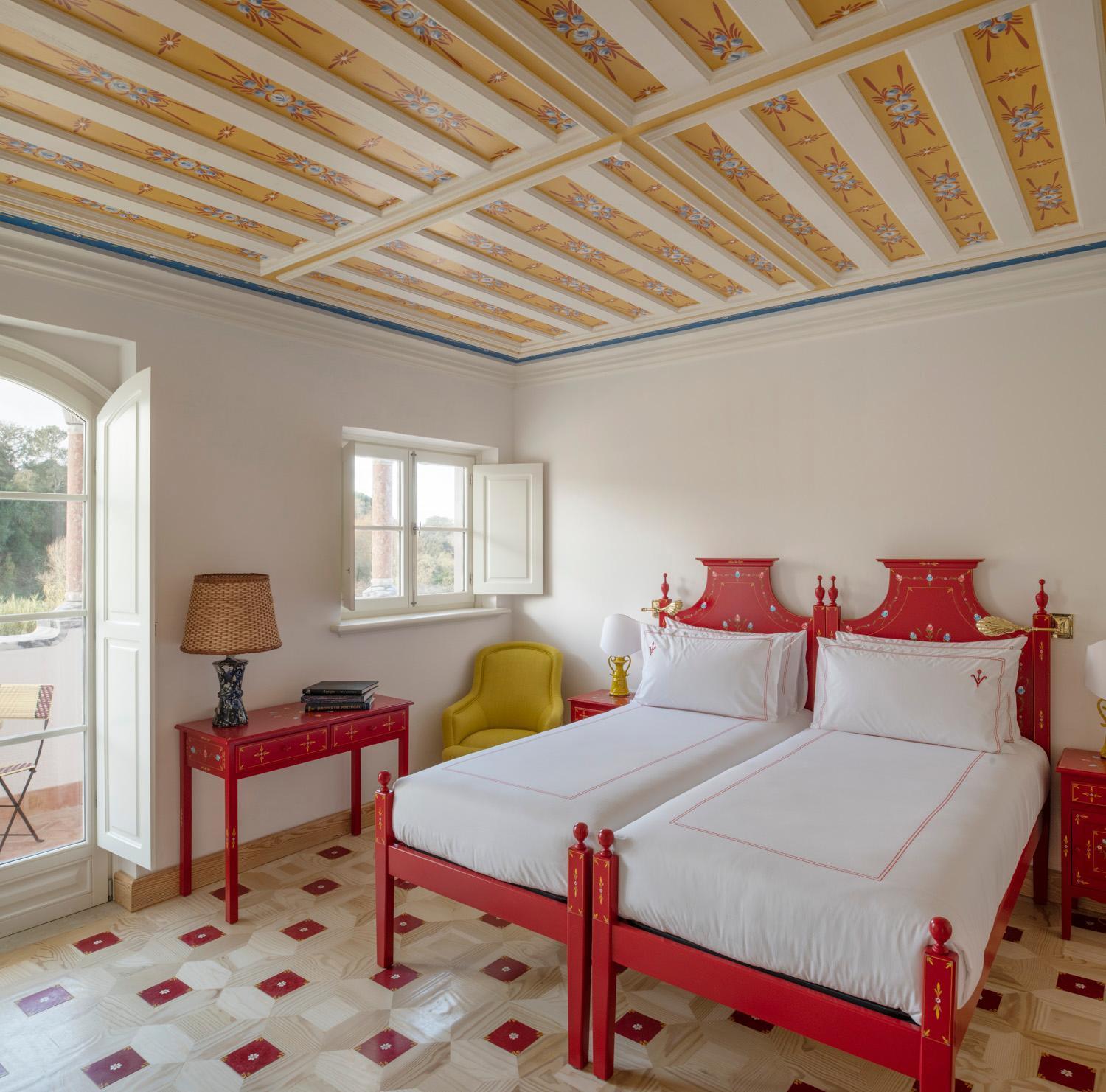 Quarto Twin com Varanda