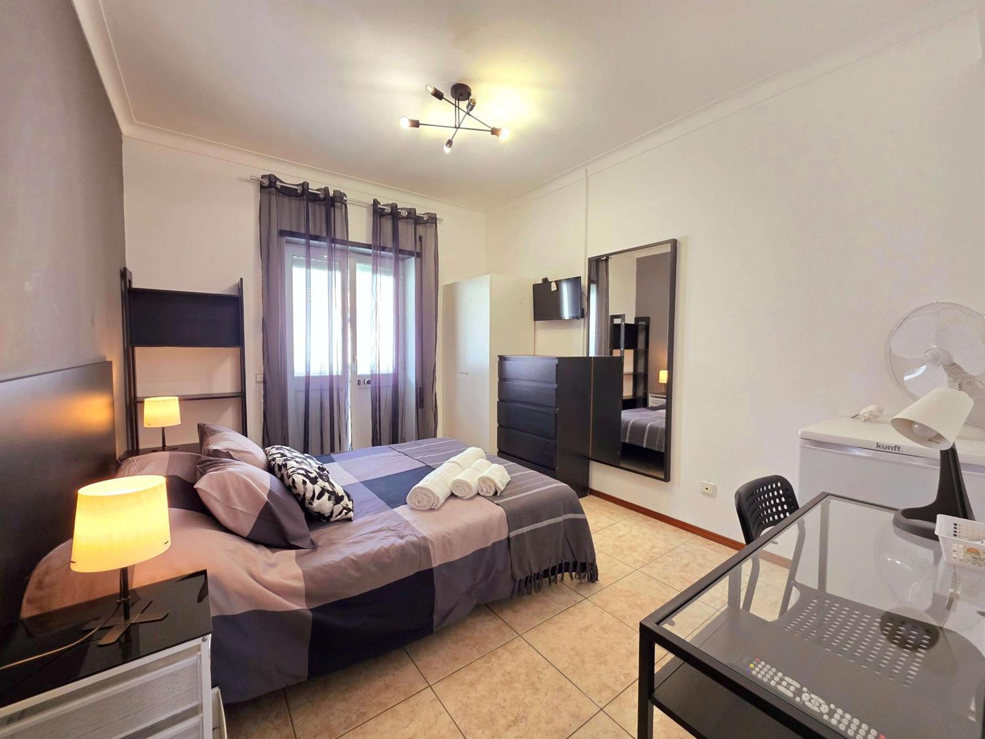 Habitación Doble con baño compartido