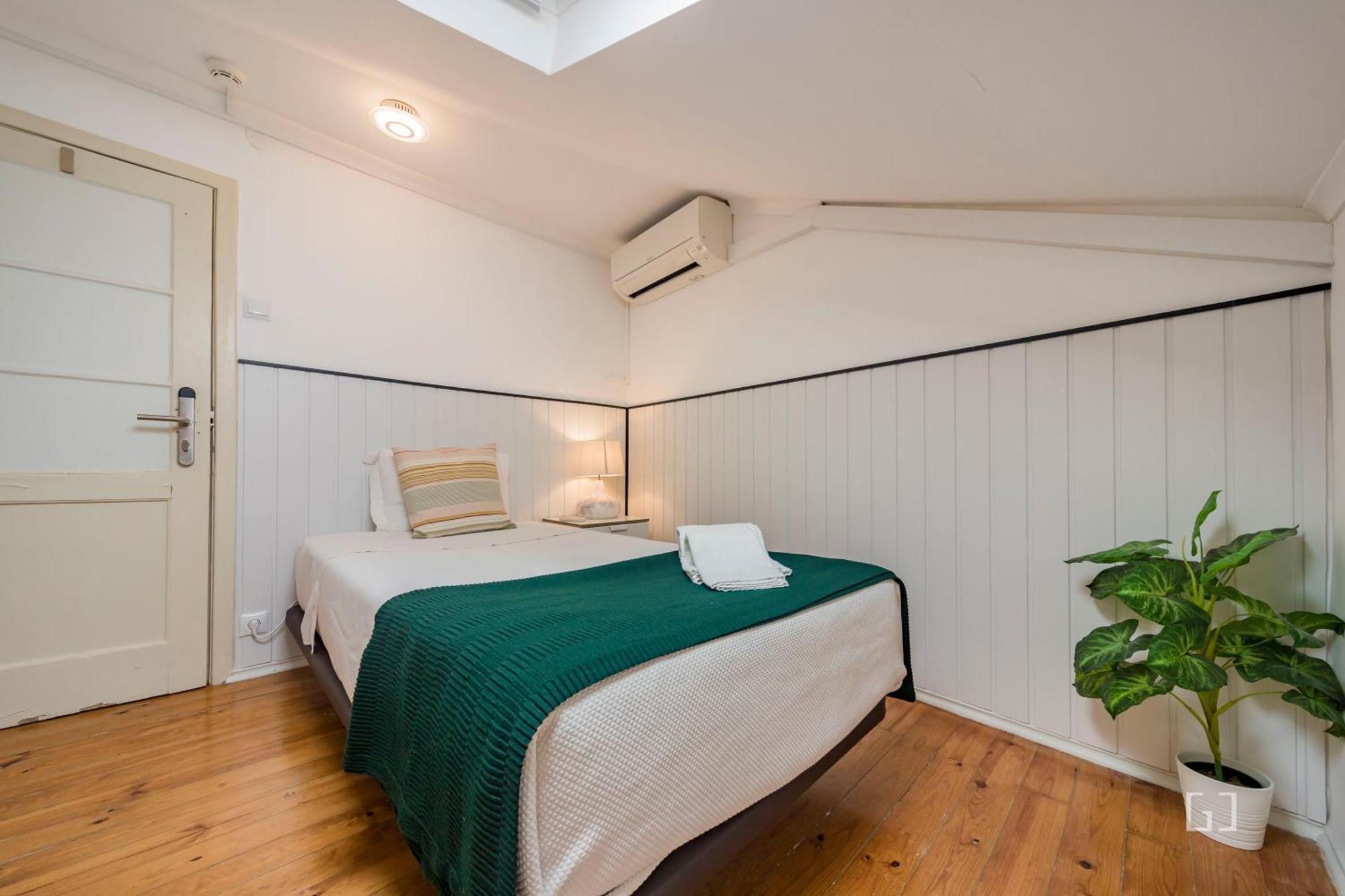 Eenpersoonskamer met Gedeelde Badkamer