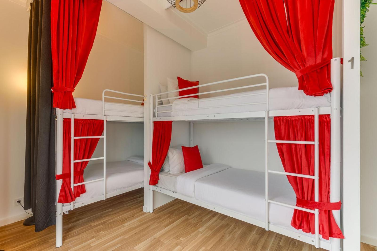 Bett im gemischten Schlafsaal mit 4 Betten