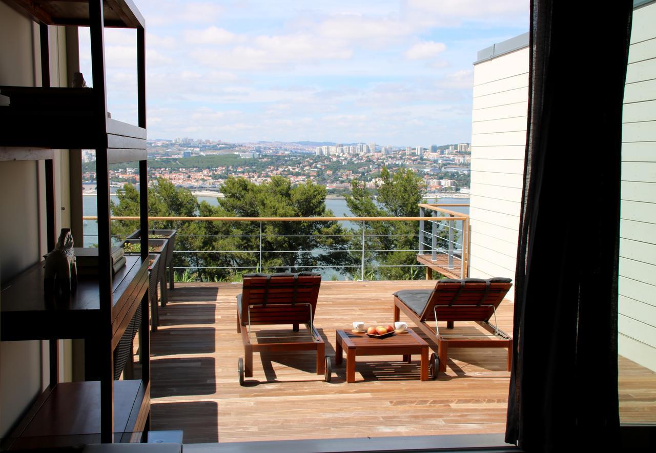 Chambre Double avec Terrasse et Vue sur la Rivière