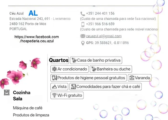 Alojamento Local Ceu-Azul Porto de Mós